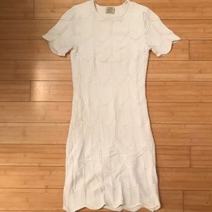 Torn by Ronny Kobo white mini dress